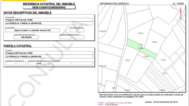 TERRENO RUSTICO EN PARDILLA