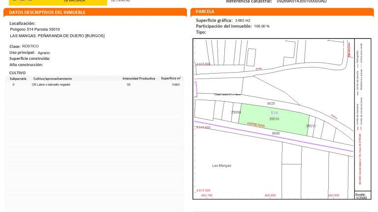 TERRENO EN PEÑARANDA DE DUERO